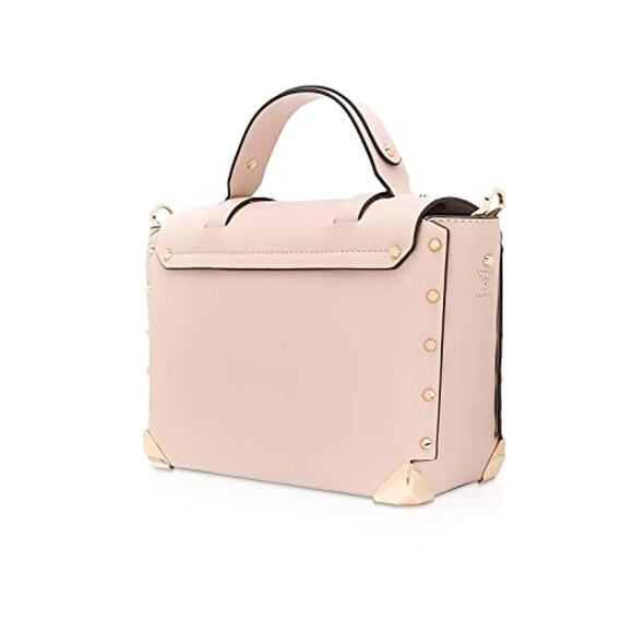 NWT Michael Kors Women's Manhattan Top Handle Satchel Handbag, Powder Blush-OS - Picture 2 of 5